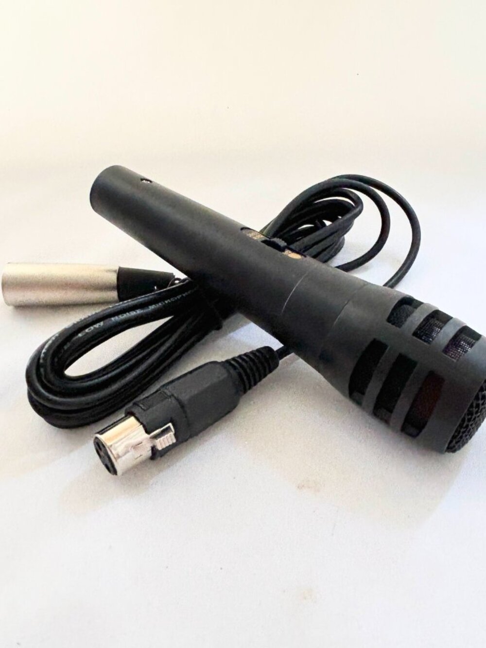 Three Pin Microphone MLM – 338, New Inbox With Cable